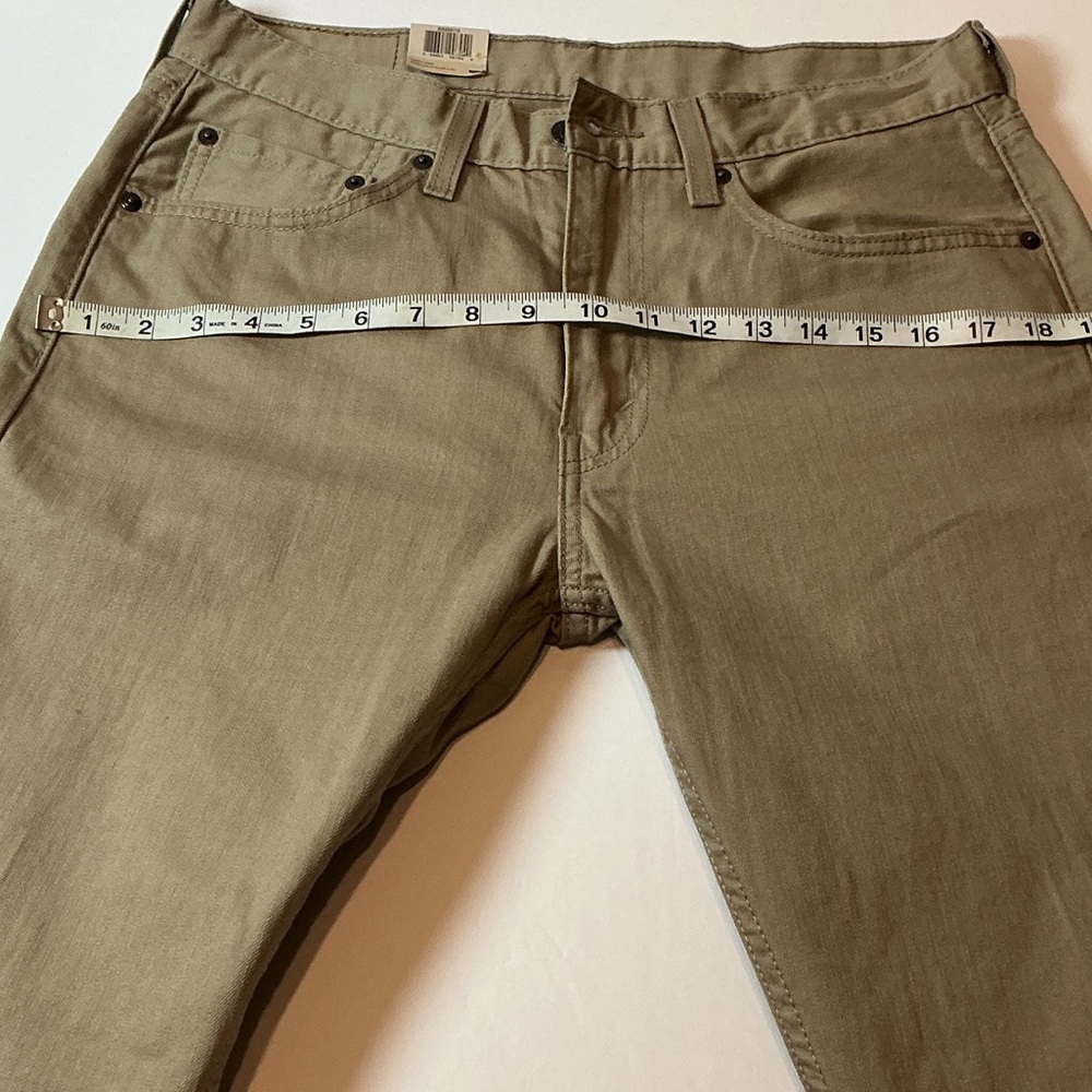Levi’s 505 Regular Fit Khaki Jeans Men’s 32x30 - Picture 9 of 11